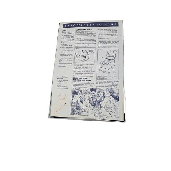 Taboo Board Game Complete Set - Picture 5 of 7